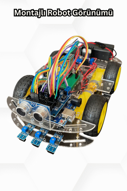 Arduino 4WD Robotik Araç Kiti - Görsel 6