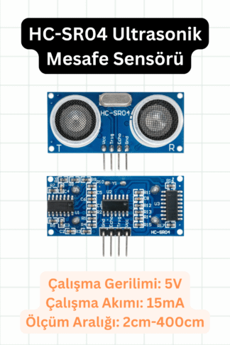 HC-SR04 Ultrasonik Mesafe Sensörü